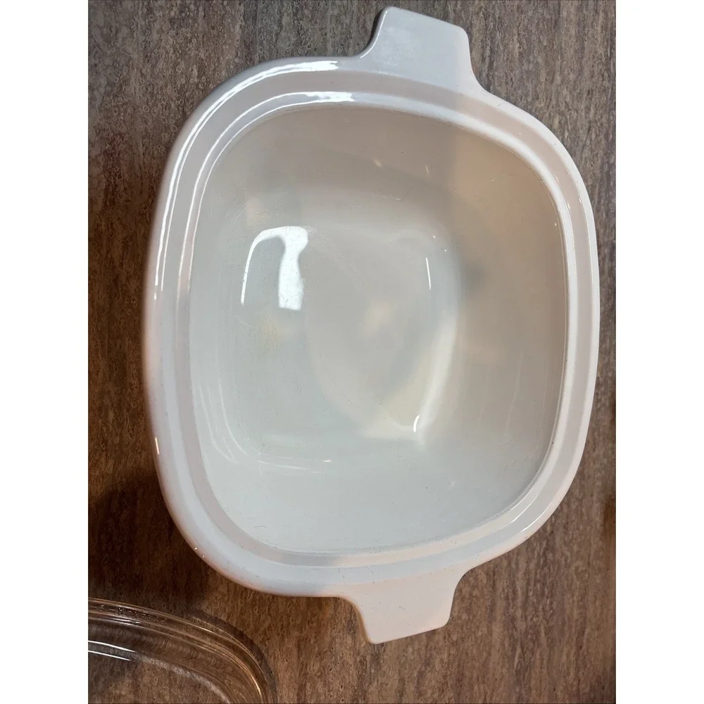 Vintage Corning Ware Double Boiler Insert P-17-B Casserole/Lid Blue Cornflower